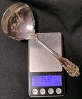 Wallace Sterling Silver Grand  Baroque - Gravy Ladle  6  1 2   No Monograms