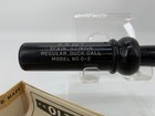 Vintage P s  Olt D-2 Duck Call Hard Rubber Pekin Il Original Box   Papers Mint