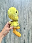 Vintage 1996 Looney Tunes Tweety Bird Plush Stuffed Animal Yellow Warner Bros