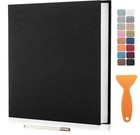 Large Photo Album Self Adhesive Scrapbook Album For 11 x10 6  40pages Black