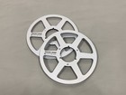 1 Pair Pro 10 5  Tascam Silver 1 4  Tape Reels For Reel To Reel Tape Recorders