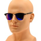 Classic Semi-rimless Aviator Style Mirrored Sunglasses For Men And Woman