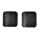 2pcs Brake And Clutch Pedal Pad Kit Fit For Jeep Wrangler Yj Tj Cherokee Xj-blac