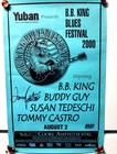 Bb King Poster Tour 2000-king Of The Blues-buddy Guy susan Tedeschi tommy Castro