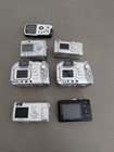 Lot Of 7 Untested Digital Camera  Canon  Olympus  Lumix