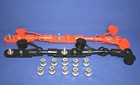 1 Pos 1 Neg Overmolded 3 Battery Cable Harness   Nuts Freightliner Sterling     