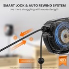 Giraffe Tools Retractable Extension Cord Reel Power Cord 50 Ft 12 14awg 3c Sjt