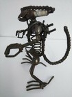 Scrap Metal Alien Predator Sculpture