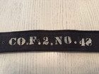 Us Spanish American War Black Ammo Belt  45-70 Mills   Orndorff