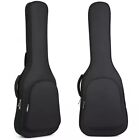 Soft Gig Case Backpack Padded Acoustic Guitar Bag Carrying Bags 40 41 In  Black