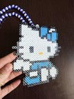 Perler Beads Necklace Kandi Pony Beads  rave  plur  edm New