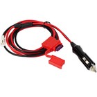 New 12v T-shape Power Cable Cigarette Lighter Plug For Yaesu icom kenwood Radio