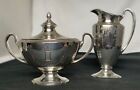 Grosvenor Community Oneida Sugar Bowl   Cream Pitcher Set