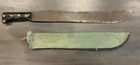 Vintage Us Wwii Military Machete By Martin 18    Made In Belgium W  Sheath