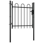  Single Door Fence Gate With Hoop Top 39 4 x29 5