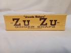 Rare National Biscuit Co Uneeda Bakers Zu Zu Ginger Snaps Empty Box New York 
