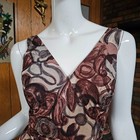 Vtg 1950s Bullet Bra Bombshell Swimsuit Modesty Skirt Full Cut Bathing Suit M