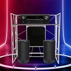 Dj Display Stand  Dj Event Booth Facade  Portable Dj Facade Booth Table  Dj Cont