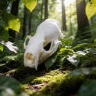 Real Mink Skull Taxidermy Professionally Cleaned Taxidermy Skull