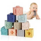  Baby Blocks Soft Building Blocks Baby Toys Teethers Toy Baby Blocks