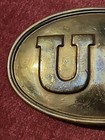 Us Civil War Puppy Paw Studs Type Union Belt Buckle