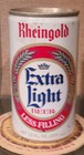1974 Rheingold Extra Light Extruded Steel Beer Can Philadelphia Cleveland Fl Lid