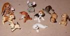  10  Vintage Hagen Renaker Miniature Ceramic Figurine Bunny Mouse Seals Fawn Pup