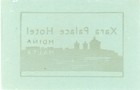 Xara Palace Hotel Mdina Malta Vintage Luggage Label