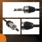 Cv Axle Shaft Cv Joint Front Pair For Toyota Tundra 2000-2006 4wd