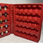Lot Of 25 Assorted Mighty Beanz With Series 2 Case  2004 And 2010 