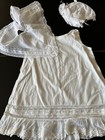Antique  Clothing- Circa 1900  Childs Petticoat  Bonnet Etc 