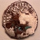 278-295 Ad India Silver Drachm  Kshatrap King Bhartrdaman Ancient Coin bullion 