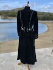Women s Native American Western Suede Leather Long Wedding Dress Powwow Regalia