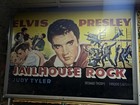 Original 1957 Elvis Presley Jailhouse Rock Movie Poster 22x28 Half Sheet Vintage