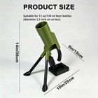 Mortar Bottle Opener Beer Bottle Mortar Opener Tube  51mm Heavy Duty Tactical Ca