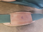 Vintage Apple Briefcase  Mac Laptop Computer Messenger Bag Green Canvas
