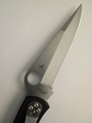 Spyderco Police Pocketknife Vg-10 Blade G10 Handle Plain Edge Lockback Clip