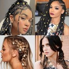 200 Pcs Hair Beads Jewelry  Dreadlock Jewelry For Hair Braids  Hair