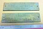 U-boot Metal Tags  Original