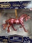 Breyer 2024 Scarlet Metallic Unicorn Draft Horse Hanging Holiday Ornament    New