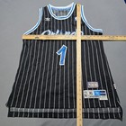 Adidas Orlando Magic Jersey Mens Xl Black Anfernee Hardaway 1 1993-94 Swingman