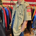 90s L Made In Usa Patch Boy Scout Shirt Vintage