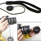 Lens Cover Cap Holder Keeper String Leash Strap Rope For Canon Nikon Sony Camera