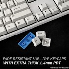 139-key Pbt Keycap Set Cherry Profile Ansi Us Bow Hk Gaming