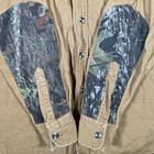 Remington Shirt Men   s Shooting Hunting Corduroy Button-down Camo Patch