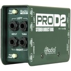 Radial Engineering Prod2 Passive Stereo Direct Box Pro D2 W  2 Cables
