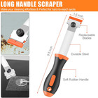 4 Pack Razor Blade Scraper  Premium Cleaning Scraper Tool With 50 Pcs Metal   Pl