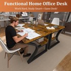 Computer Writing Desk Pc Laptop Workstation Gaming Table Home Office Furniture