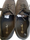 Womens Size 10 Shoes Just Be Canvas Lace Up Black Canvas Shoes New 