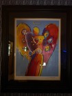 Peter Max Angel With Heart Serigraph In Color On Wove Paper 2015 Hand Signed